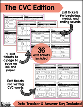 Phonics Exit Tickets- THE VERY BIG BUNDLE