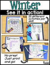 Winter Phonics Bundle- NO PREP