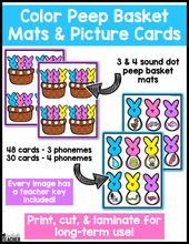 Easter/April Phonemic Awareness Activities: Segmenting & Blending Sounds
