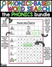 Phonics Word Search - The BUNDLE