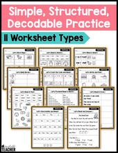 Diphthongs Phonics Worksheets - The Science of Reading
