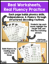 Blend and Read - Words with Long Vowels