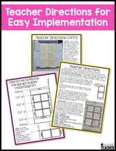 Interactive Notebook - Paragraph Builder for Any Subject