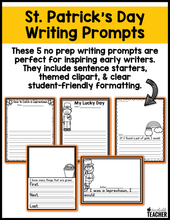 St. Patrick's Day Writing Activities