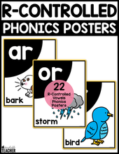 R-Controlled Phonics Posters