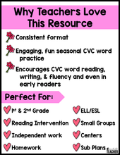 I Spy CVC Words - Valentine Edition
