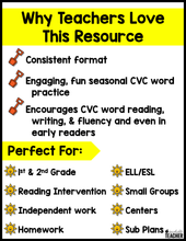 I Spy CVC Words - Summer Edition