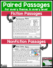 December Guided Reading Passages - Levels F-I