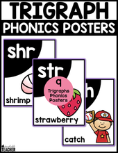 Trigraph Phonics Posters