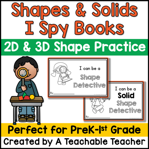 Shapes and Solids - I Spy Books