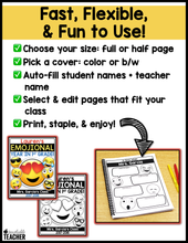 Editable Memory Book - Emoji Theme