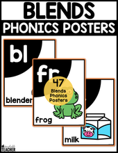 Blends Phonics Posters