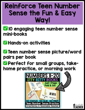 Itty Bitty Books - Numbers 11-20