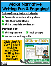Spin-a-Story - Engaging Brainstorming and Narrative Writing