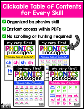 My Very First Phonic Passages- The Everything BUNDLE