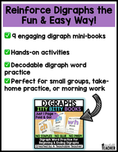 Itty Bitty Books - Digraphs Edition