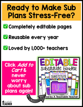 Editable Substitute Binder