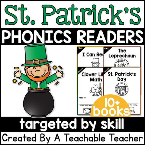 St. Patrick's Day Decodable Readers
