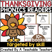 Thanksgiving Decodable Readers