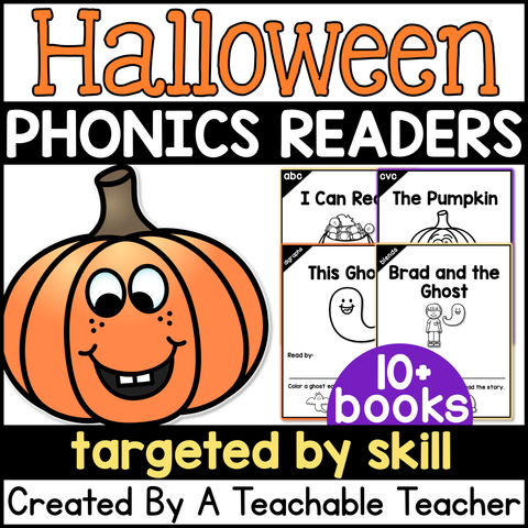 Halloween Decodable Readers