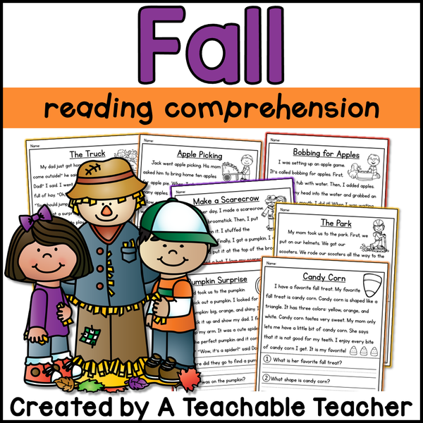 Fall Reading Comprehension – A Teachable Teacher