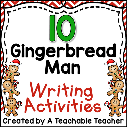 10 Gingerbread Man Writing Activities