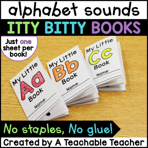 Itty Bitty Books - Alphabet Sounds Edition