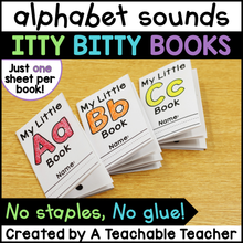 Itty Bitty Books - Alphabet Sounds Edition