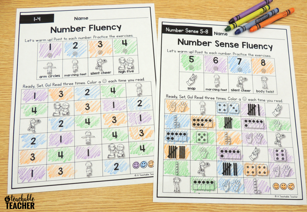 Fluency Table Math Move and Master Fluency Tables- The BUNDLE – A Teachable Teacher
