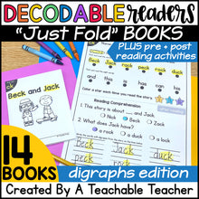 Digraphs Decodable Readers