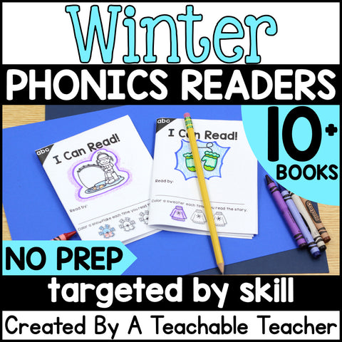 Winter Decodable Readers