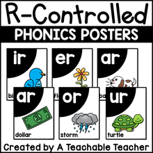 R-Controlled Phonics Posters