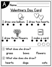 February Guided Reading Passages - Levels A-E