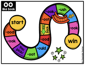 Phonics Games - Word Family Slide - Diphthongs and R-Vowels Edition