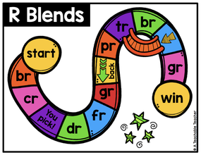 Phonics Games - Word Slide - Blends and Digraphs