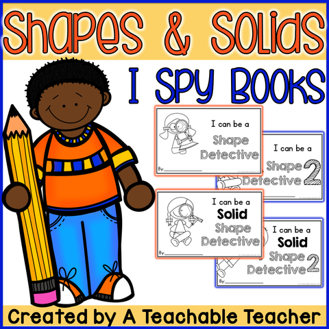 Shapes and Solids - I Spy Books