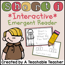Short I Interactive Emergent Reader