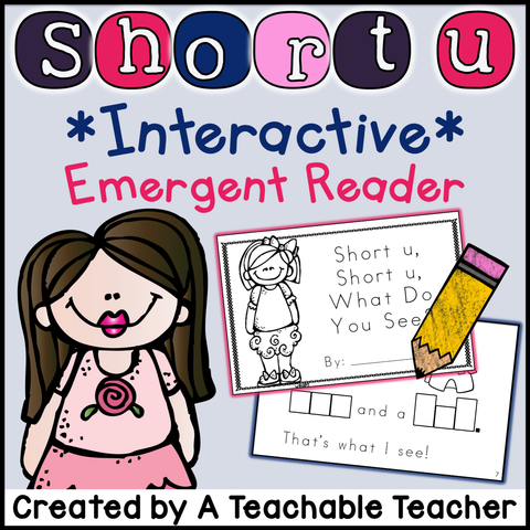 Short U Interactive Emergent Reader