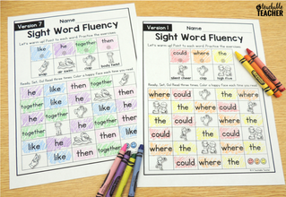 Move and Master Fluency Tables- The BUNDLE