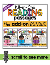 All-in-One Reading Passages The Add-On BUNDLE