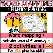 Word Mapping Worksheets - Phonics Bundle