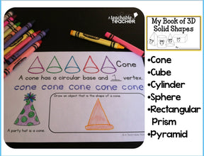 Shapes and Solids - Mini Books