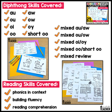 Diphthongs Decodable Readers