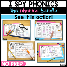 I Spy Bundle: Phonics Worksheets