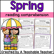 Spring Reading Comprehension