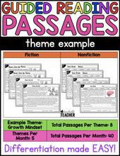 Guided Reading Passages Levels F-I- Year Long BUNDLE