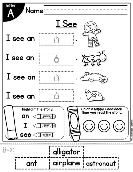Lype Read Abc Interactive Reading Passages - The ABC Edition – A Teachable Teacher