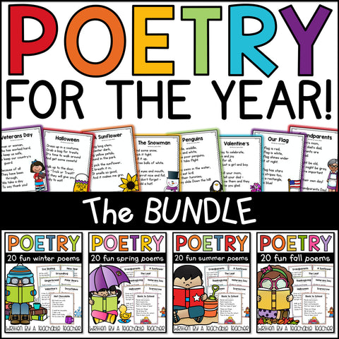 Poetry For The Year- BUNDLE