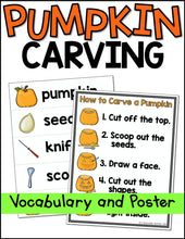 Pumpkin Carving Printables and Activities