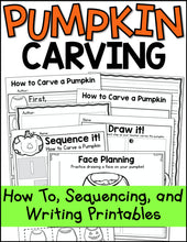 Pumpkin Carving Printables and Activities